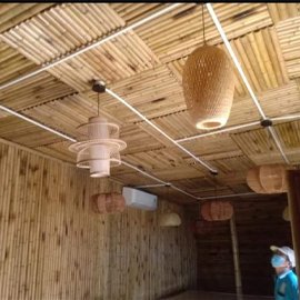 Bamboo forceiling